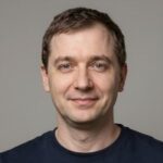 Портрет трейдера Алексея Волкова, эксперта по новостям криптовалютных бирж от компании Биткоин Мир